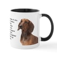 thumbnail image 1 of CafePress - Dachshund Mugs - 11 oz Ceramic Mug - Novelty Coffee Tea Cup, 1 of 6