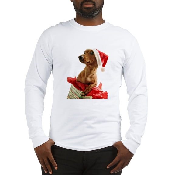 CafePress - Dachshund Ornament Long Sleeve T Shirt - Unisex Cotton Long Sleeve T-Shirt