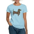 thumbnail image 1 of CafePress - Dachshund Polka Dots Women's Light T Shirt - Women's Classic T-Shirt, 1 of 4