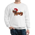 thumbnail image 1 of CafePress - Dachshund (Red) Tangled In Christmas Lights Sweats - Crew Neck Sweatshirt, 1 of 4
