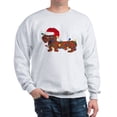 thumbnail image 1 of CafePress - Dachshund (Red) Tangled In Christmas Lights Sweats - Crew Neck Sweatshirt, 1 of 4