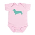 thumbnail image 1 of CafePress - Dachshund Silhouette Baby Light Bodysuit - Baby Light Bodysuit, Size Newborn - 24 Months, 1 of 4