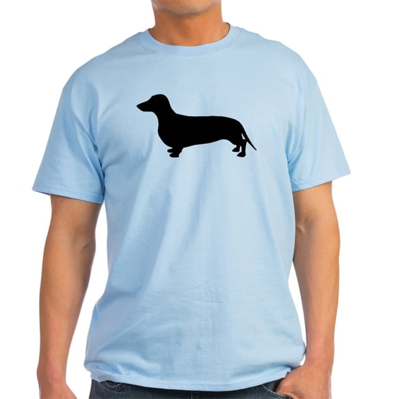 CafePress - Dachshund Silhouette Light T Shirt - Men's Classic Graphic T-Shirt