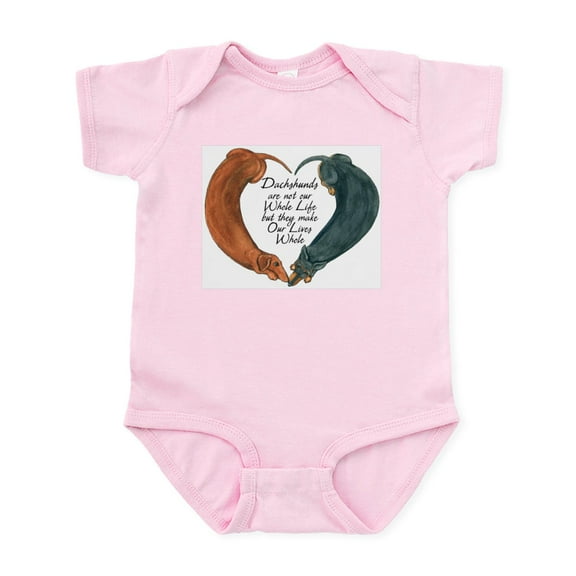 CafePress - Dachshunds For Life Infant Bodysuit - Baby Light Bodysuit, Size Newborn - 24 Months