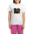 thumbnail image 1 of CafePress - Dachshunds Women's Light Pajamas - Women's Short Sleeve Print T-Shirt and Pants Light Cotton Pajama Set, 1 of 7