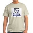 thumbnail image 1 of CafePress - Dad 2 Hockey Players Ash Grey T Shirt - Men's Classic Graphic T-Shirt, 1 of 4