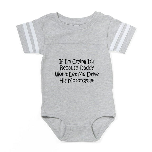 CafePress - Dad - Cute Infant Baby Football Bodysuit