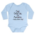 thumbnail image 1 of CafePress - Dad Great Job Im Awesome! Happy Fathers Day Body S - Long Sleeve Cotton Baby Bodysuit, 1 of 4
