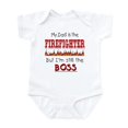 thumbnail image 1 of CafePress - Dad Is FIREFIGHTER Infant Bodysuit - Baby Light Bodysuit, Size Newborn - 24 Months, 1 of 4
