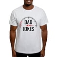 thumbnail image 1 of CafePress - Dad Jokes Full Light T Shirt - Men's Classic Graphic T-Shirt, 1 of 4