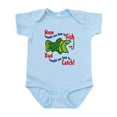 thumbnail image 1 of CafePress - Dad Mom Fishing Infant Bodysuit - Baby Light Bodysuit, Size Newborn - 24 Months, 1 of 4