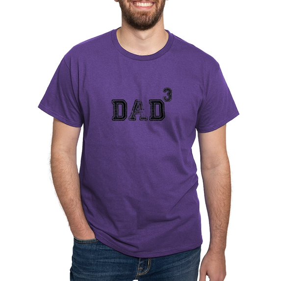 CafePress - Dad Of 3 T Shirt - Men's Classic Graphic Cotton T-Shirt