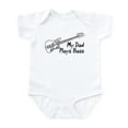 thumbnail image 1 of CafePress - Dad Plays Bass Infant Bodysuit - Baby Light Bodysuit, Size Newborn - 24 Months, 1 of 4
