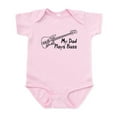 thumbnail image 1 of CafePress - Dad Plays Bass Infant Bodysuit - Baby Light Bodysuit, Size Newborn - 24 Months, 1 of 4