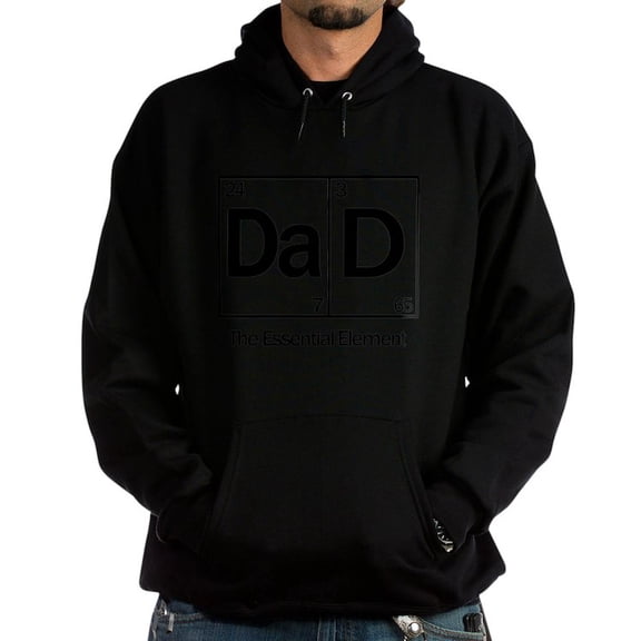 CafePress - Dad: The Essential Element - Pullover Hoodie, Classic, Comfortable Hooded Sweatshirt