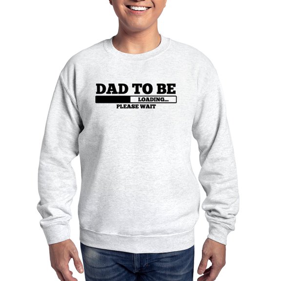 CafePress - Dad To Be Sweatshirt - Crew Neck Sweatshirt