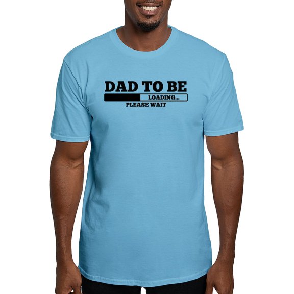 CafePress - Dad To Be T Shirt - Fitted T-Shirt, Vintage Fit Soft Cotton Tee