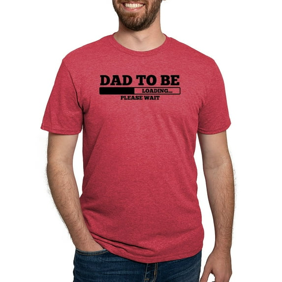 CafePress - Dad To Be T Shirt - Mens Tri-blend T-Shirt