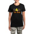 thumbnail image 1 of CafePress - Dad To Be Women's Dark Pajamas - Women's Short Sleeve Print T-Shirt and Pants Dark Cotton Pajama Set, 1 of 7