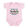 thumbnail image 1 of CafePress - Dad Triathlete Triathlon Infant Bodysuit - Baby Light Bodysuit, Size Newborn - 24 Months, 1 of 4