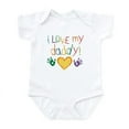 thumbnail image 1 of CafePress - Dad1 Body Suit - Baby Light Bodysuit, Size Newborn - 24 Months, 1 of 4