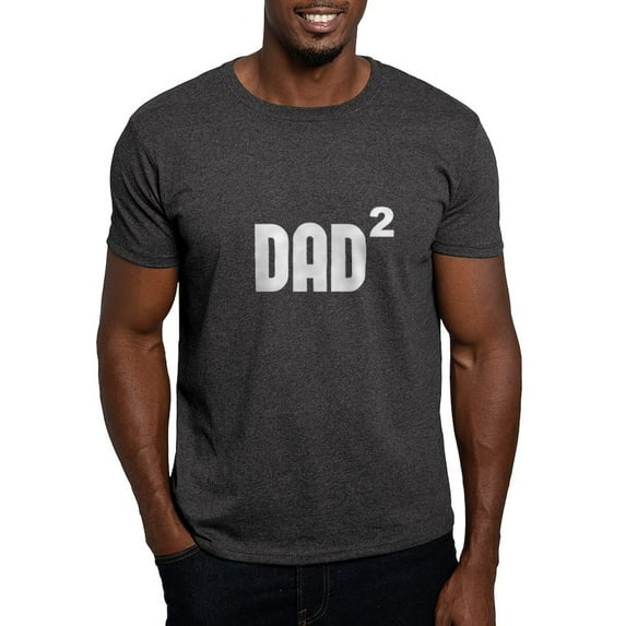 CafePress - Dad2 Dad Squared Exponentially T Shirt - Men's Classic Graphic Cotton T-Shirt