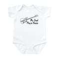 thumbnail image 1 of CafePress - Dadbassblk Body Suit - Baby Light Bodysuit, Size Newborn - 24 Months, 1 of 4