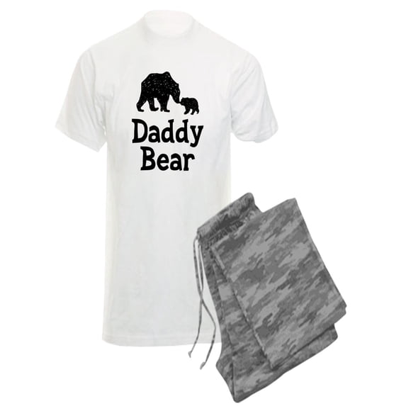 CafePress - Daddy Bear - Men's Light Pajamas