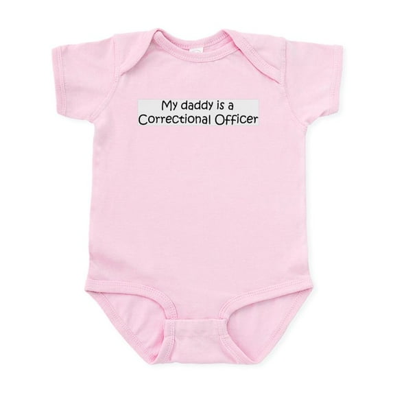 CafePress - Daddy: Correctional Officer Infant Creeper - Baby Light Bodysuit, Size Newborn - 24 Months