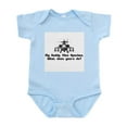 thumbnail image 1 of CafePress - Daddy Flies Apaches Infant Bodysuit - Baby Light Bodysuit, Size Newborn - 24 Months, 1 of 4