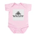 thumbnail image 1 of CafePress - Daddy Flies Apaches Infant Bodysuit - Baby Light Bodysuit, Size Newborn - 24 Months, 1 of 4