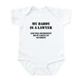thumbnail image 1 of CafePress - Daddy Is A Lawyer 1 Infant Bodysuit - Baby Light Bodysuit, Size Newborn - 24 Months, 1 of 4