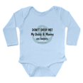thumbnail image 1 of CafePress - Daddy & Mommy Lawyers Long Sleeve Infant Bodysuit - Long Sleeve Cotton Baby Bodysuit, 1 of 4