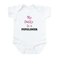 thumbnail image 1 of CafePress - Daddy Pipeliner Pink Infant Bodysuit - Baby Light Bodysuit, Size Newborn - 24 Months, 1 of 4