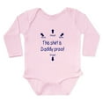 thumbnail image 1 of CafePress - Daddy Proof Blue Body Suit - Long Sleeve Cotton Baby Bodysuit, 1 of 4