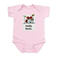 thumbnail image 1 of CafePress - Daddy Rocks Body Suit - Baby Light Bodysuit, Size Newborn - 24 Months, 1 of 4