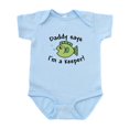 thumbnail image 1 of CafePress - Daddy Says I'm A Keeper Baby Creeper - Baby Light Bodysuit, Size Newborn - 24 Months, 1 of 4
