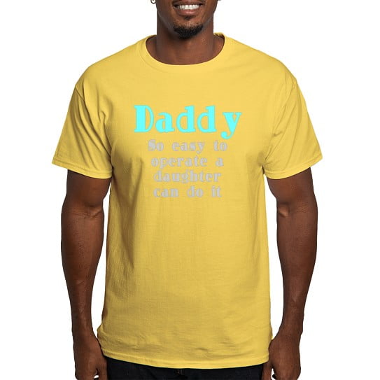 CafePress - Daddy So Easy To Operate Dark T Shirt - Men's Classic Cotton T-Shirts