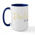 thumbnail image 1 of CafePress - Daddy To Be (Yellow Script) Large Mug - 15 oz Ceramic Large White Novelty Mug, 1 of 4