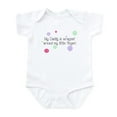 thumbnail image 1 of CafePress - Daddy Wrapped Around My Finger Infant Creeper - Baby Light Bodysuit, Size Newborn - 24 Months, 1 of 4