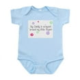 thumbnail image 1 of CafePress - Daddy Wrapped Around My Finger Infant Creeper - Baby Light Bodysuit, Size Newborn - 24 Months, 1 of 4
