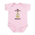 thumbnail image 1 of CafePress - Daddy's A Chief Infant Bodysuit - Baby Light Bodysuit, Size Newborn - 24 Months, 1 of 4