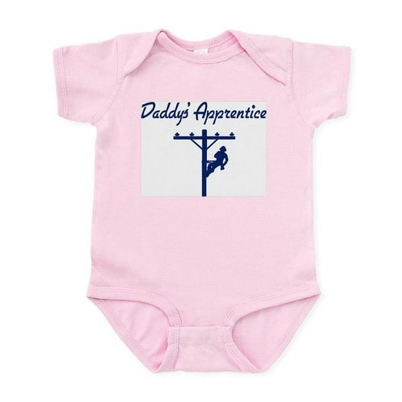 CafePress - Daddy's Apprentice Infant Bodysuit - Baby Light Bodysuit, Size Newborn - 24 Months