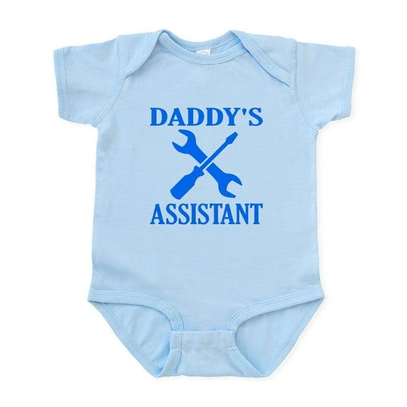 CafePress - Daddy's Assistant Body Suit - Baby Light Bodysuit, Size Newborn - 24 Months