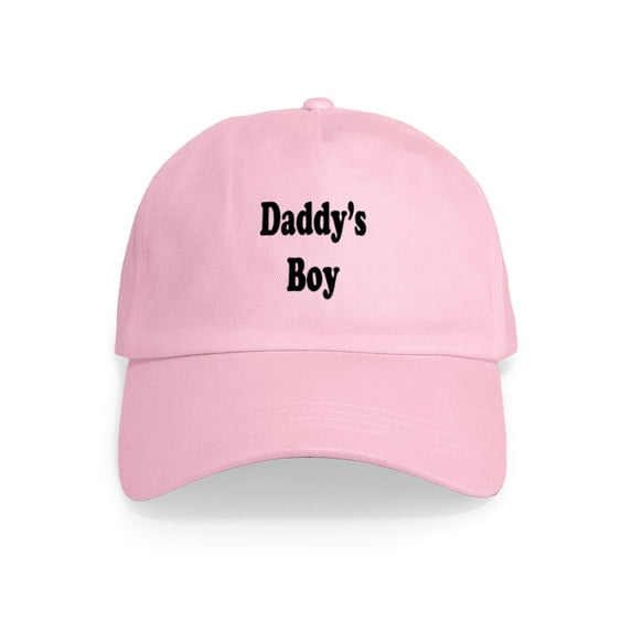 CafePress - Daddy's Boy Cap - Adjustable 100% Brushed Unisex Casual Cotton Baseball Cap, Beige, 1