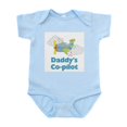 thumbnail image 1 of CafePress - Daddy's Co Pilot Boy's Infant Bodysuit - Baby Light Bodysuit, Size Newborn - 24 Months, 1 of 4