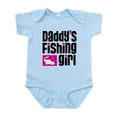 thumbnail image 1 of CafePress - Daddy's Fishing Girl Infant Bodysuit - Baby Light Bodysuit, Size Newborn - 24 Months, 1 of 4