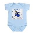 thumbnail image 1 of CafePress - Daddy's Future Drummer Infant Bodysuit - Baby Light Bodysuit, Size Newborn - 24 Months, 1 of 4