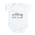 thumbnail image 1 of CafePress - Daddy's Future Lawn Mower Body Suit - Baby Light Bodysuit, Size Newborn - 24 Months, 1 of 4