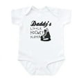 thumbnail image 1 of CafePress - Daddy's Hockey Player Infant Creeper - Baby Light Bodysuit, Size Newborn - 24 Months, 1 of 4